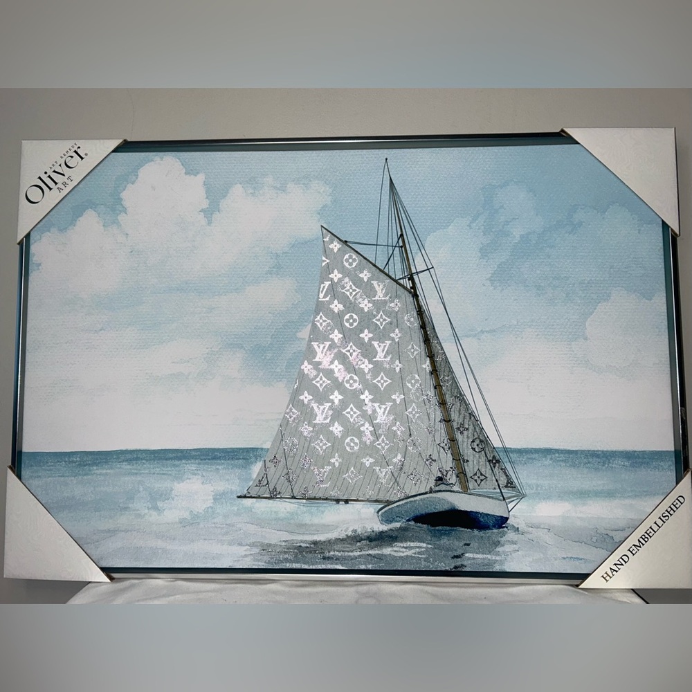 Oliver Gal | Art | New Oliver Gal X Louis Vuitton Lv Sailboat At